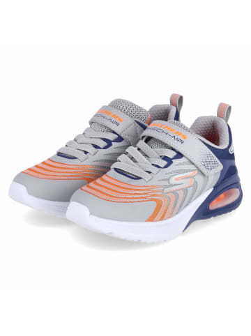 Skechers Slipper in grau-kombi