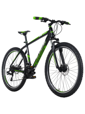 KS CYCLING Mountainbike Hardtail 27,5'' Morzine in schwarz-grün