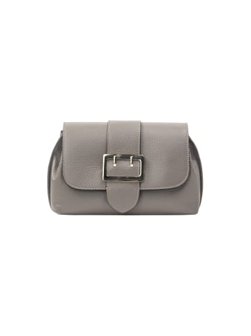 FELIPA Damen Umhängetasche Aus Leder in Grau