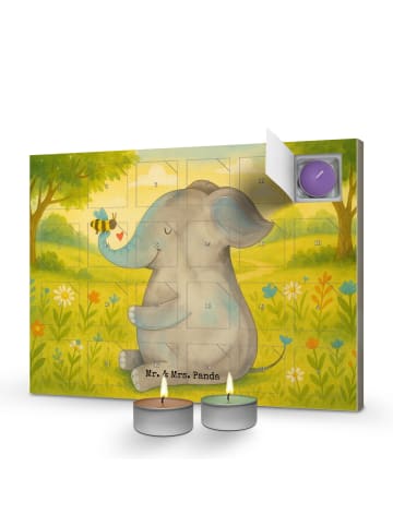 Mr. & Mrs. Panda adventskalender kerzen Elefant Biene Design ohn... in Weiß