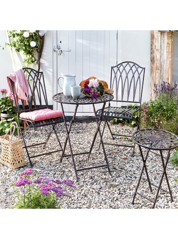 Butlers Gartenstuhl MANDALA GARDEN 2er-Set in Braun
