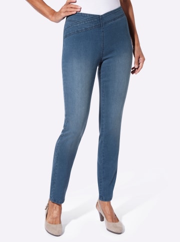 WITT WEIDEN Jeans in blue-stone-washed