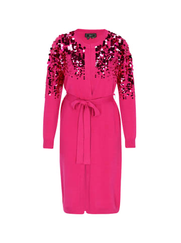faina Women Cardigan in fuchsia