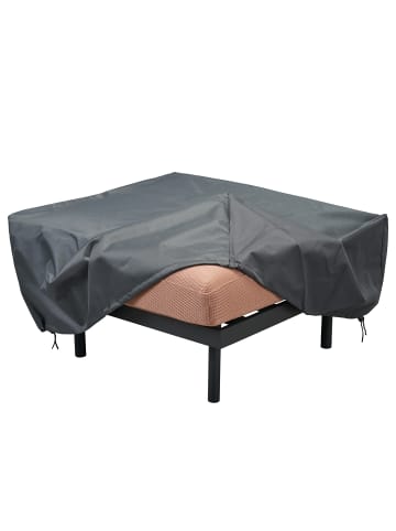 home24 home24 Schutzhülle für 3-Sitzer Sofa - Schwarz - Polyesterstoff - 229 x 64 x 99 cm in Schwarz