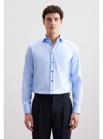 Seidensticker Business Hemd Regular in Mittelblau