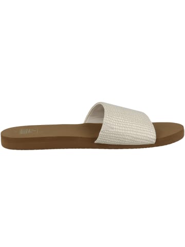 Reef Pantolette Bliss Nights Slide in weiss