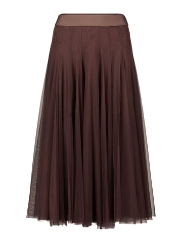 Zero  Meshrock mit Gummibund in Chicory Coffee