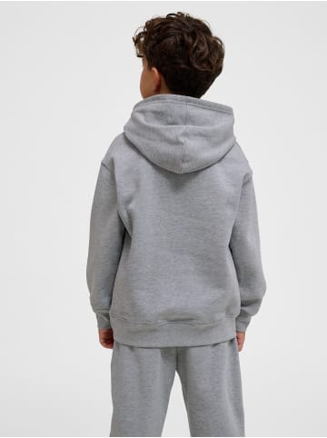 Hummel Kapuzenpullover Hmlclean Kinder in GREY MELANGE