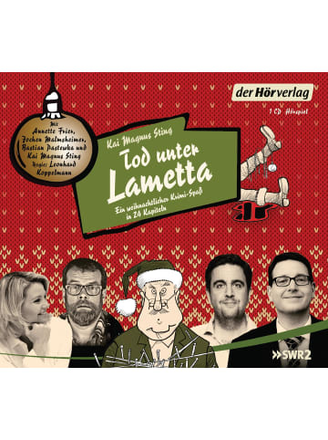 DHV Der Hörverlag Tod unter Lametta | Ein weihnachtlicher Krimi-Spaß in 24 Kapiteln