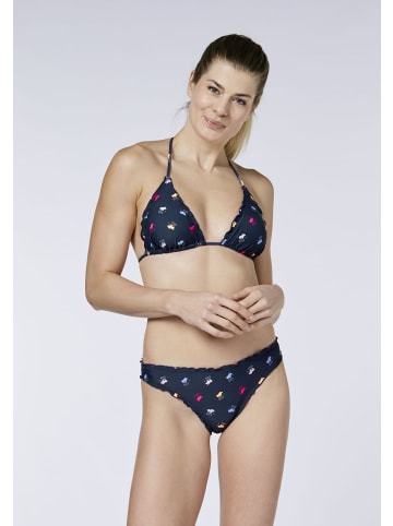 Polo Sylt Bikini mit Allover-Muster in Blau