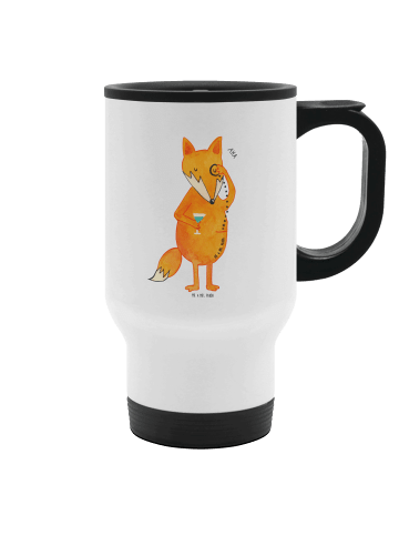 Mr. & Mrs. Panda Thermobecher Mit Spruch Fuchs Lord ohne Spruch in Weiß