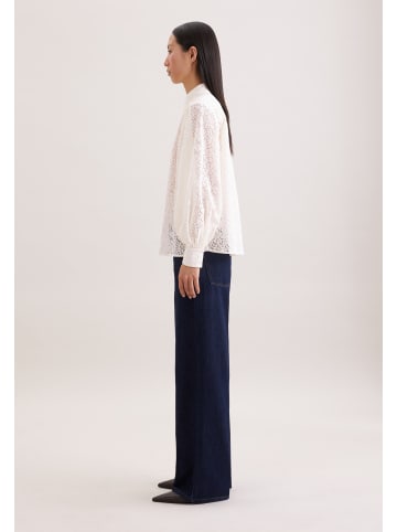 Seidensticker Hemdbluse Regular in Weiß