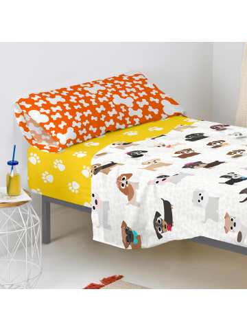 Happy Friday Dogs Spannbettlaken