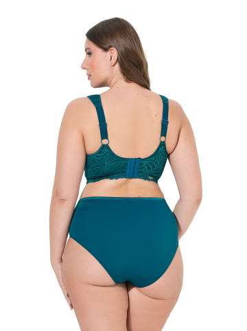Ulla Popken BH ohne Bügel in kräftiges petrol