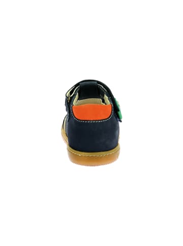 Kickers Ledersandalen Kind Kick Pod Blau