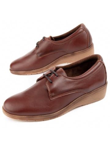 Purapiel Schnürschuhe Wedge Anilav in Braun