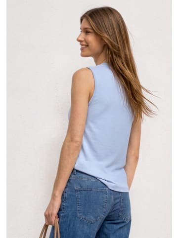 Street One Top in hellblau