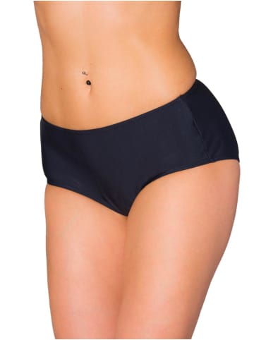 Aquarti Aquarti Damen Bikinihose mit Mittelhohem Bund in schwarz