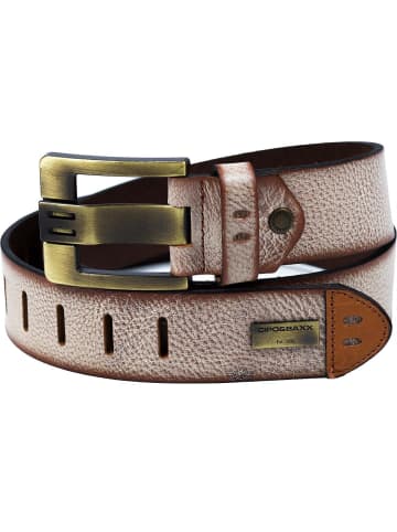 Cipo & Baxx Cipo & Baxx Herren Gürtel CG106 Brown 105cm x 4,7cm
