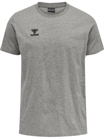 Hummel Hummel T-Shirt Hmlmove Multisport Herren Atmungsaktiv in GREY MELANGE