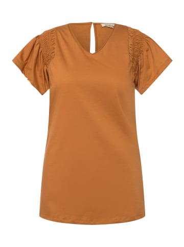 Ulla Popken Longshirt in ocker