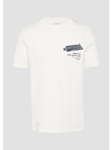 s.Oliver T-Shirt in 01D2_weiß