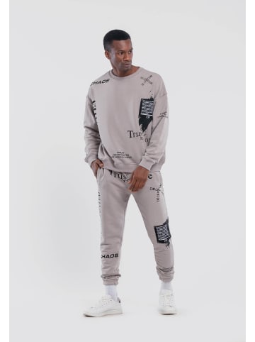 Jogginganzug mit Schriftzügen in ASHCOLOR