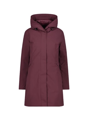 cmp Funktionsjacke/Mantel WOMAN COAT FIX HOOD in Lila