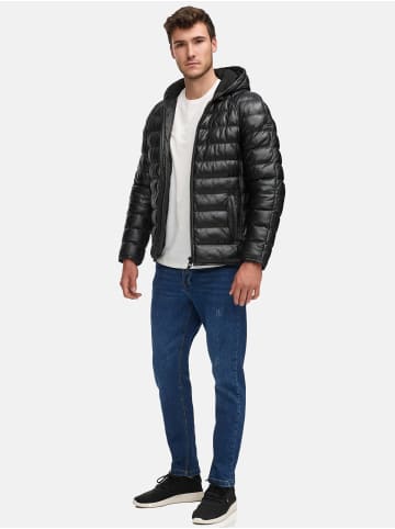 Tazzio Lederjacke "A804" - in Schwarz