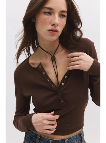 NO MATTER WHAT Blouse in Khaki