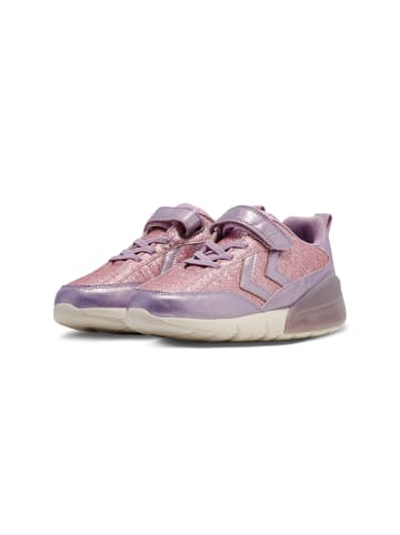 Hummel Klettverschluss Sneaker Daylight Glitter Lebensstil Kinder in SEA FOG