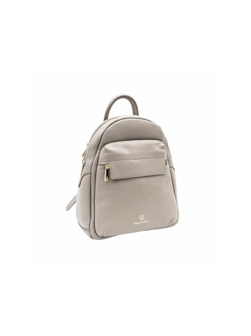 Giusy Lamattina Lederrucksack in taupe