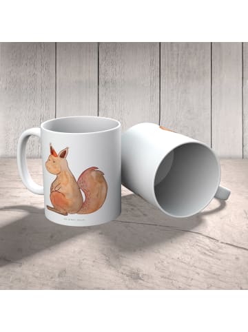 Mr. & Mrs. Panda Kindertasse Einhorn Glauben ohne Spruch in Weiß