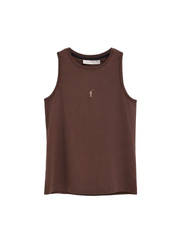 Polo Club T-Shirt RIGBY GO TANK TOP W VO in Schokolade