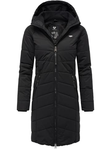 ragwear Steppmantel Dizzie Coat in Black