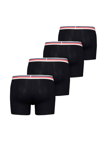Levi´s Boxershort 4er Pack in Schwarz