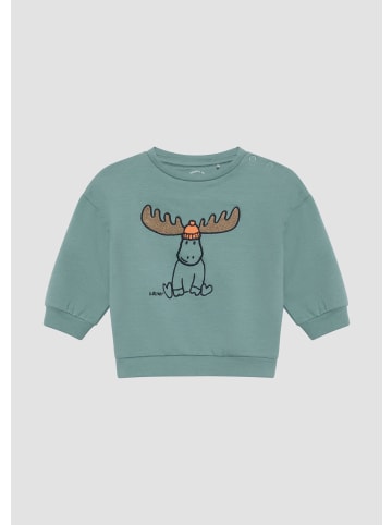 s.Oliver Sweatshirt in 6342_türkisblau