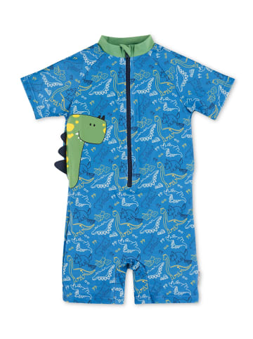 Sterntaler Schwimmanzug Dino in blue