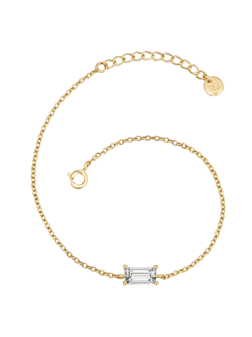 Glanzstücke München Armband Sterling Silber Zirkonia in gelbgold