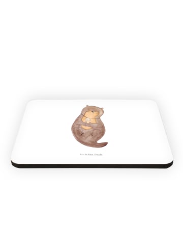 Mr. & Mrs. Panda magnet Otter Muschel ohne Spruch in Weiß