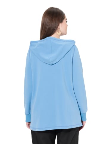 Ulla Popken Sweatshirt in himmelblau