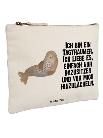 Mr. & Mrs. Panda NeZeichenssaire Robbe Lachen mit Spruch in Weiß