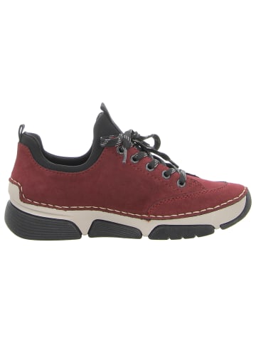 rieker Schnürschuhe in bordeaux