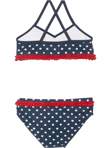 Playshoes Bikini "UV-Schutz Bikini Herzchen" in Blau
