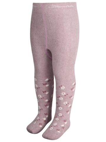 Sterntaler Strumpfhose Blumen in rosarot