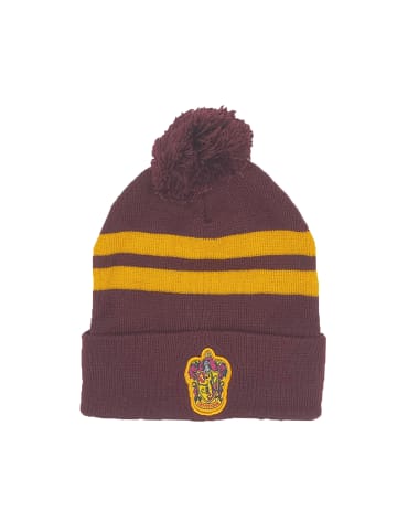 Harry Potter Bommel-Mütze in Rot