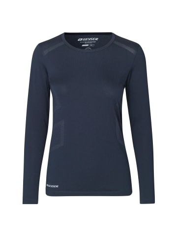 GEYSER Longsleeve seamless in Navy