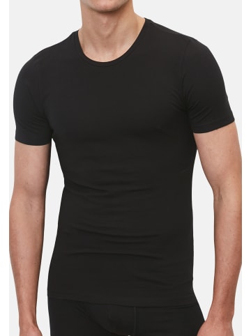 Marc O´Polo Bodywear Unterhemd / Shirt Langarm Essentials Organic Cotton in Schwarz