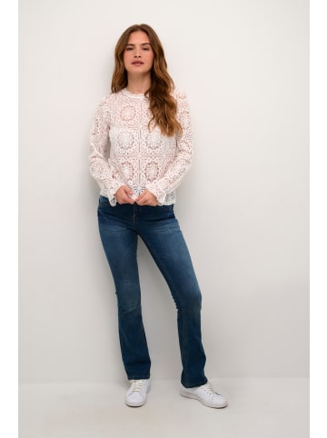 Cream Langarm-Bluse CRTiley Regular fit in Snow White