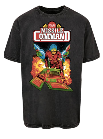 F4NT4STIC Oversize T-Shirt Arcade Game Atari Retro in schwarz